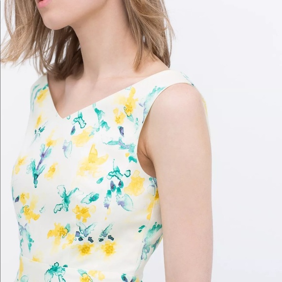 Beautiful watercolour print Zara dress - Picture 8 of 9